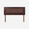 Cama Europea Rosen 2 Plazas Indie + Respaldo Rachel