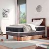 Cama Europea CIC 1,5 Plazas New Ortopedic + Respaldo Dublin Chocolate