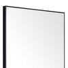 Espejo Marco Aluminio Vgo para Colgar Rectangular 120 x 30 cm Negro