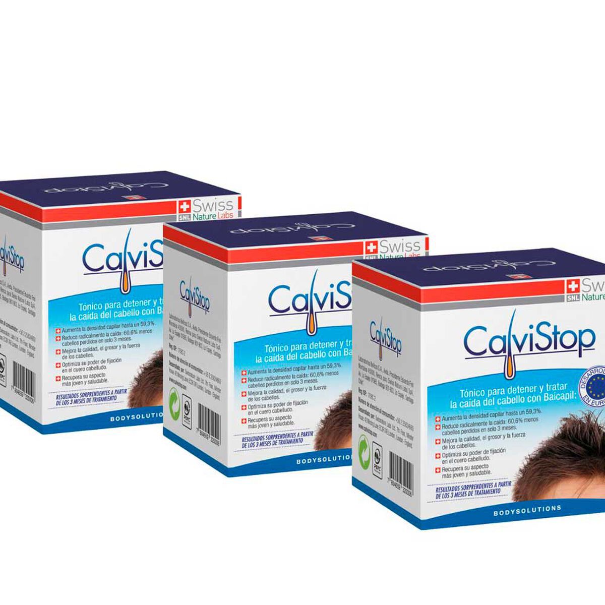 Calvistop Tonico Anticaida Tres Meses Swiss Nature Labs