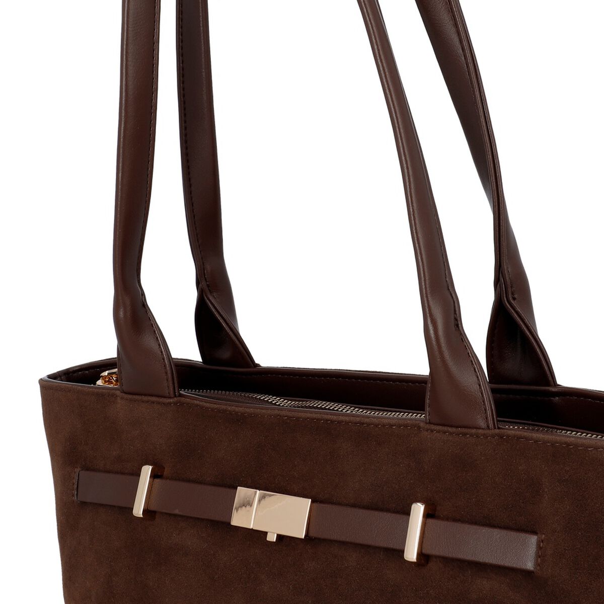 Cartera de Mano Secret Etiopia SC7 Mediana Caf&eacute;