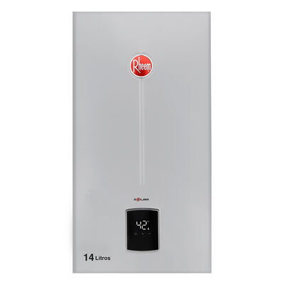 Calefont Gas Natural Rheem Tiro Natural Ionizado 14 lts.