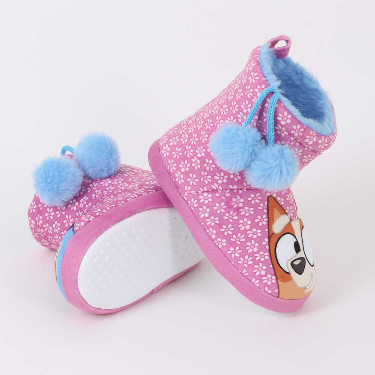Pantufla Bota Flores Ni&ntilde;a Bluey