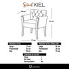 Seccional Intercambiable Latam Home Venecia 3 Cuerpos Chocolate + Sitial Munich Tela Chocolate