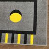 Alfombra de Pasillo Modalfo Florida Amarillo 70 x 230 cm