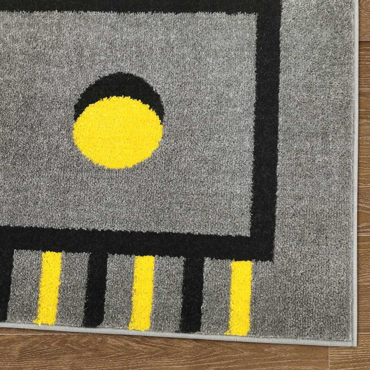 Alfombra de Pasillo Modalfo Florida Amarillo 70 x 230 cm