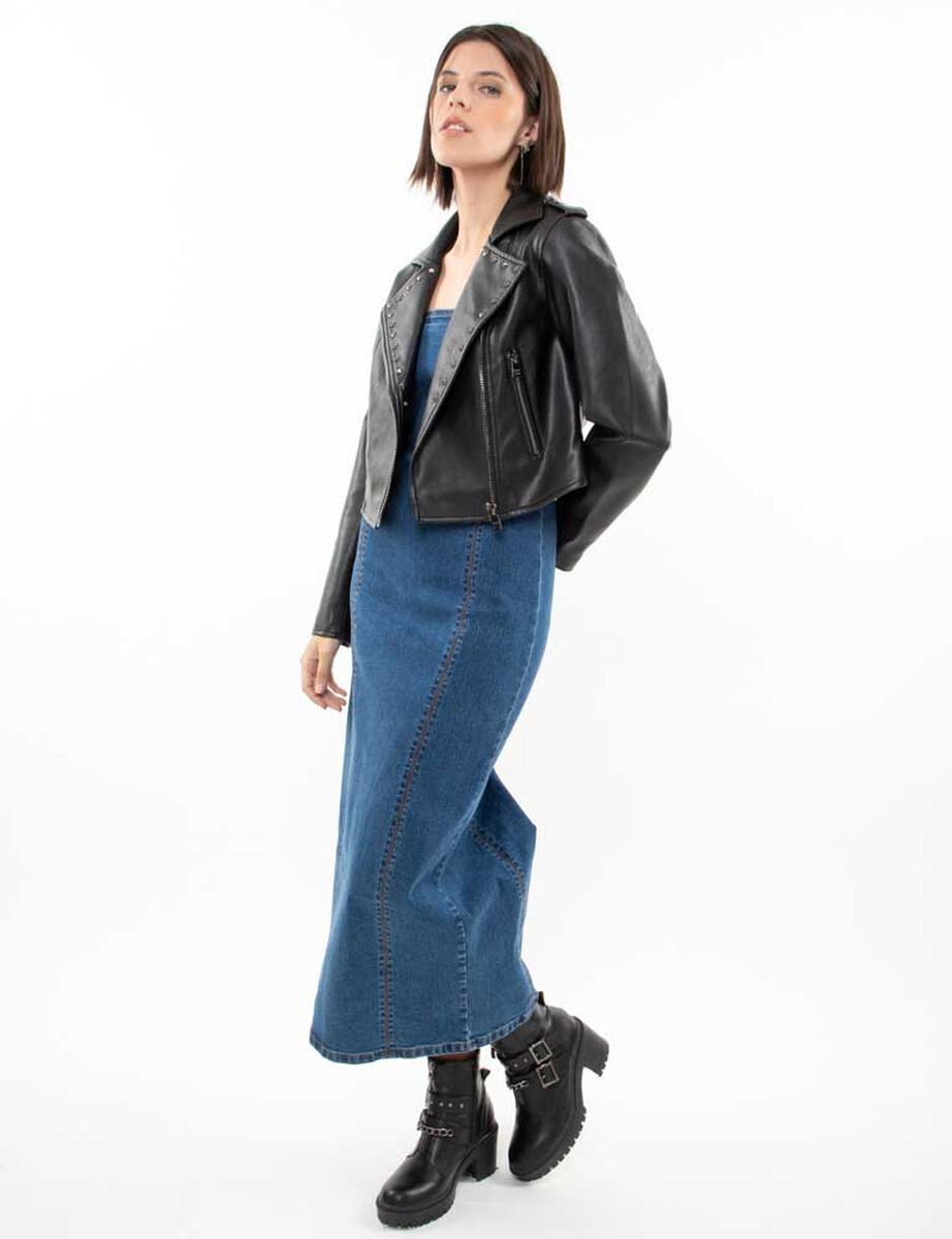 Chaqueta Ecocuero Mujer Fiorucci