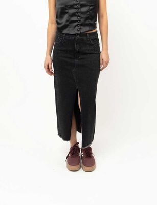 Imagen 1 del producto Falda Maxi Denim Mujer Fiorucci Negro