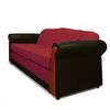 Juego de Living Elegant Detail Marsella Sof&aacute; 3 Cuerpos + Sof&aacute; 2 Cuerpos Rojo