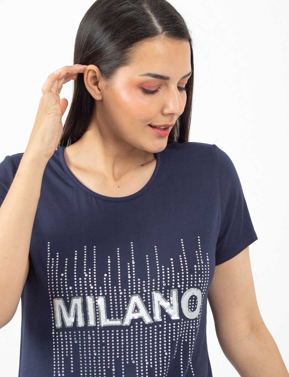 Polera Manga Corta Mujer Zibel