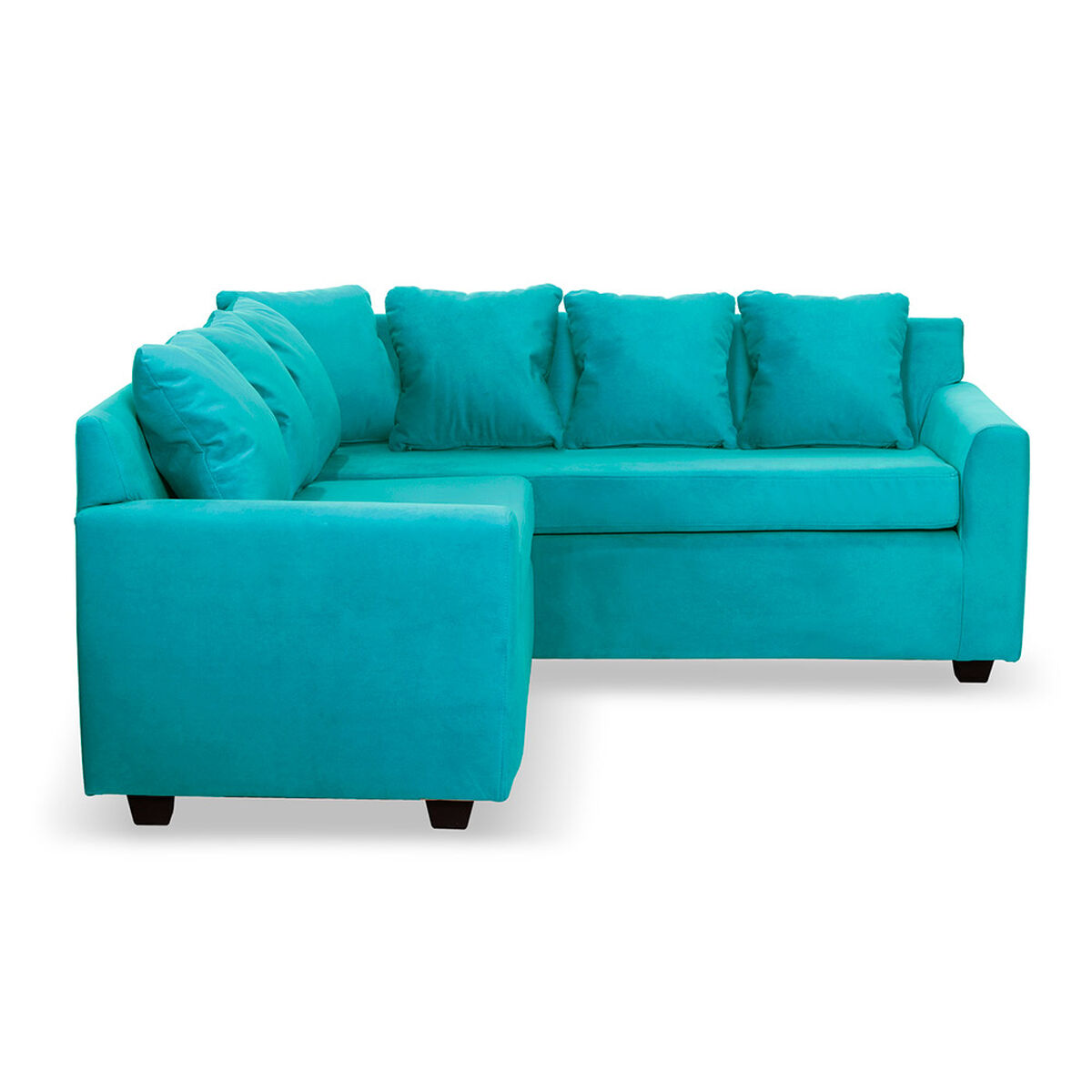Seccional Latam Home Lucca 3 Cuerpos Turquesa
