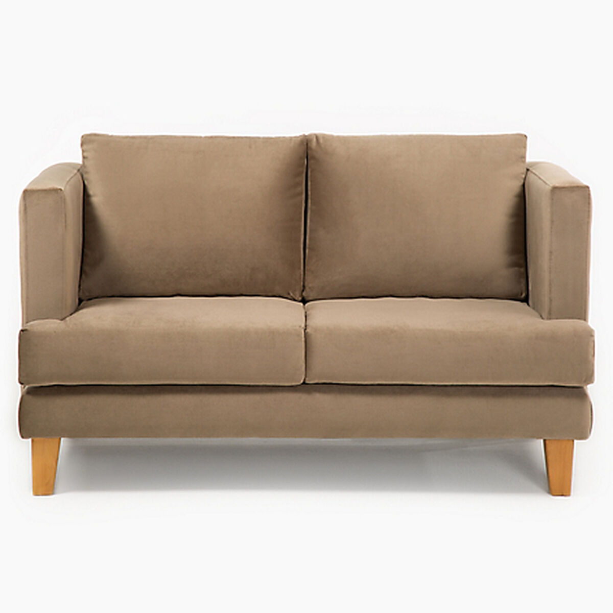 Juego de Living Barra Design Larisa Sofá 2 Cuerpos + Dos Sillones 1 Cuerpo Beige