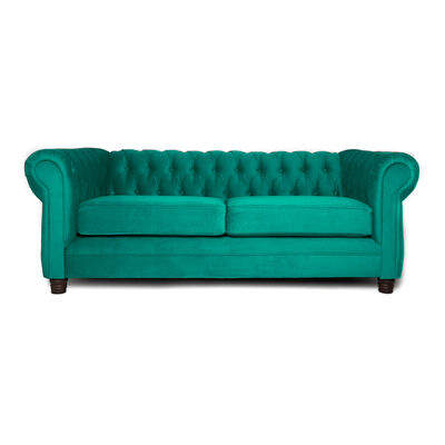 Imagen 1 del producto Sofá Barra Design Chesterfield 3 Cuerpos Verde