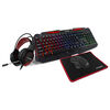 Kit Gamer Hyundai 4 en 1 Teclado + Audífonos + Mouse + Mousepad