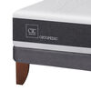 Cama Europea CIC 1,5 Plazas Ortopedic + Respaldo + Velador New Villarrica