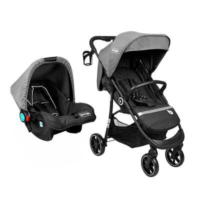 Imagen 1 del producto Coche Travel System Kansas Gris Bebeglo
