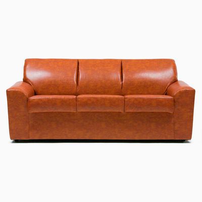 Sofá Cabsur Milan 3 Cuerpos PU Caramelo