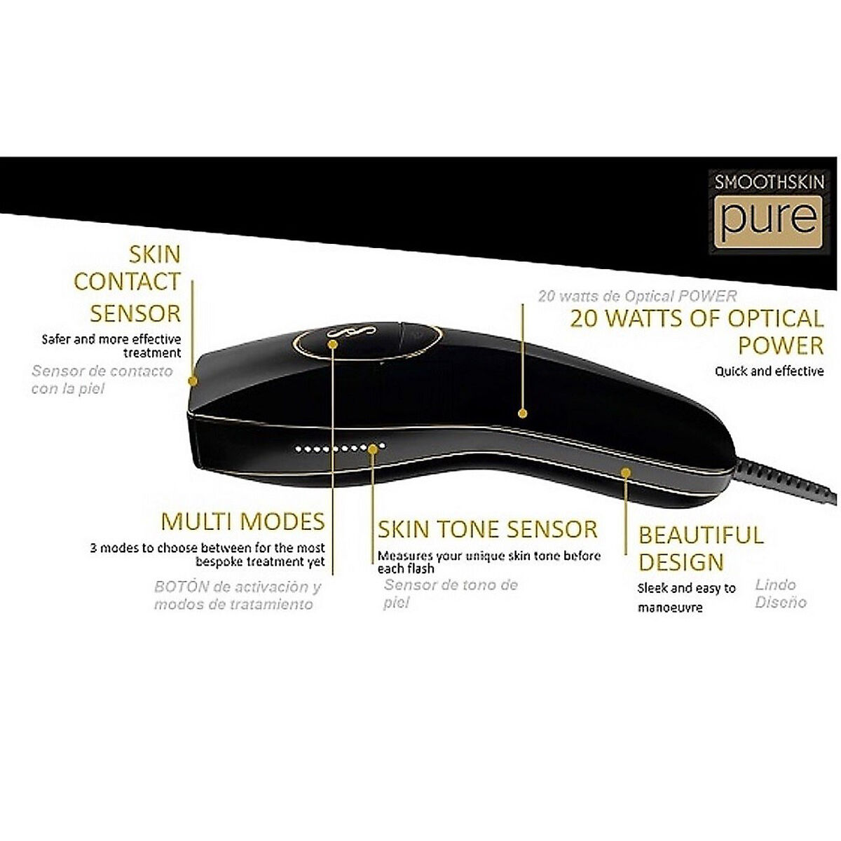 Depiladora Smoothskin UK Pure