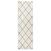 Alfombra de Pasillo Modalfo Florida Blanco 70 x 230 cm