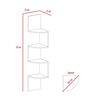 Repisa Escalera TuHome Rosset Wengue