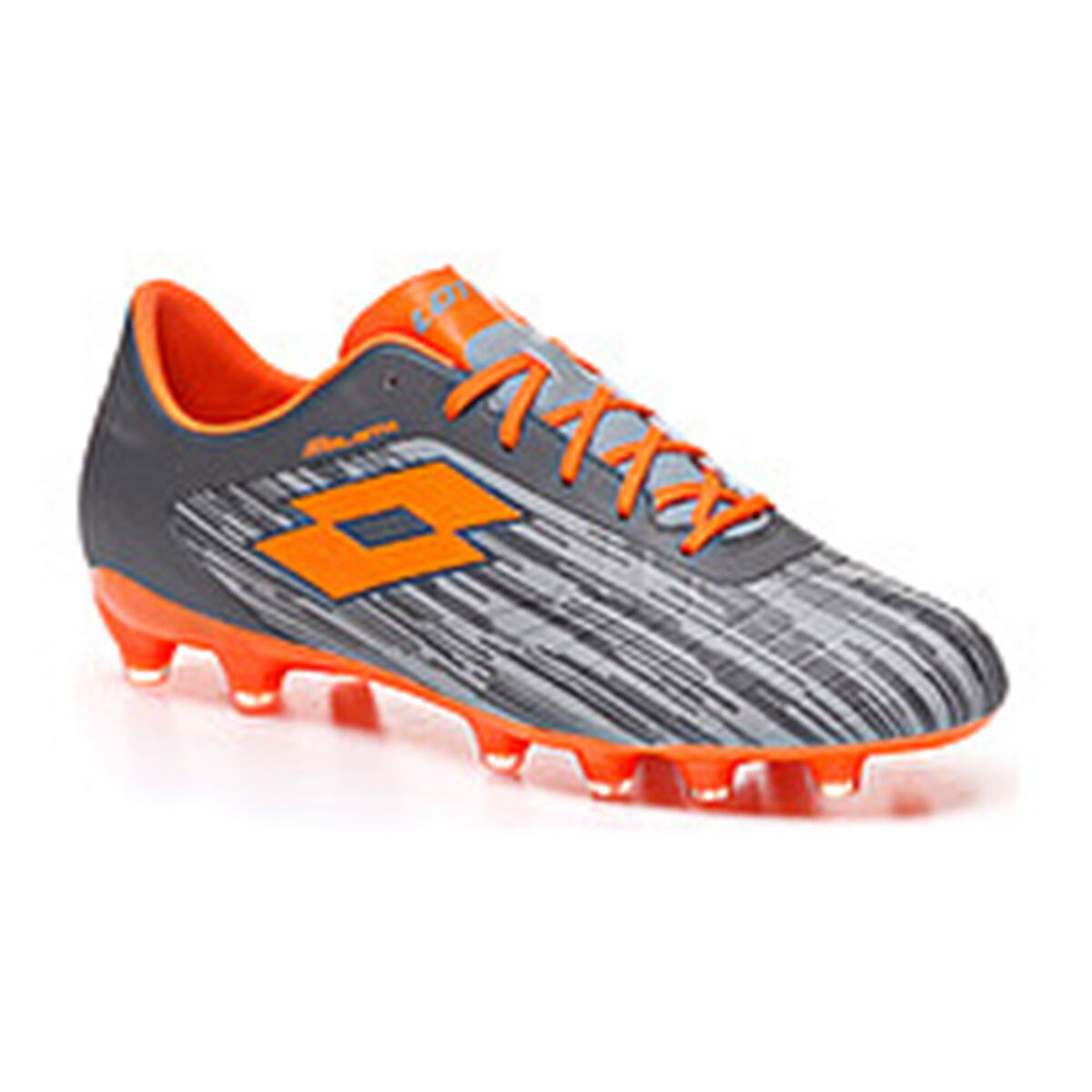 Zapato de Fútbol Cadete Lotto Solista 700 III FG Jr GR/OR