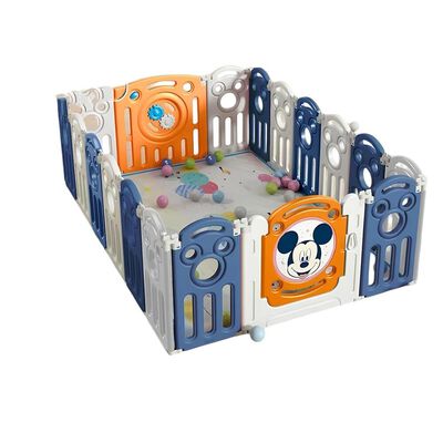 Corral 1.2*1.8m Naranjo con Alfombra Lubabycas