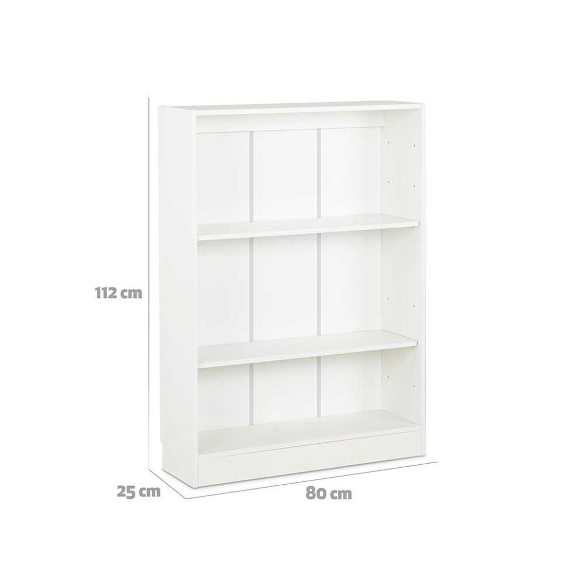 Librero CIC Moscú Blanco
