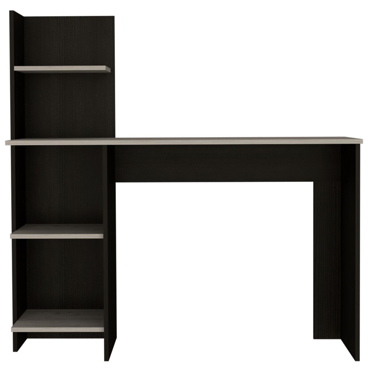 Escritorio TuHome Office 120 Wengue/Ceniza