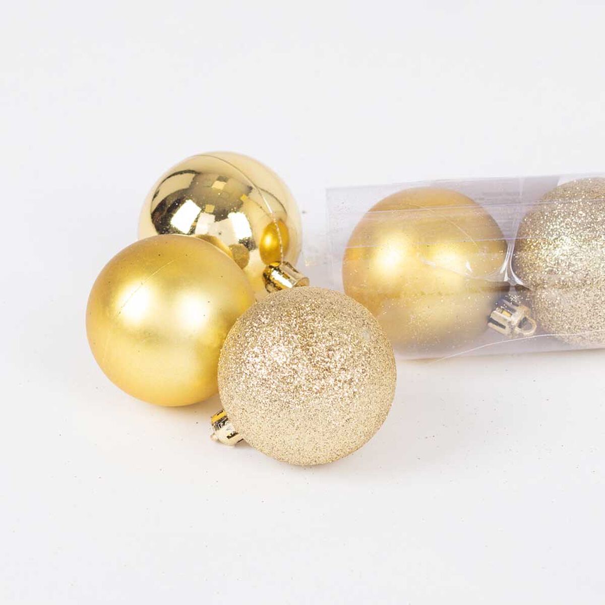 Set 20 Esferas para Árbol de Navidad Casanova Dorado 5 cm