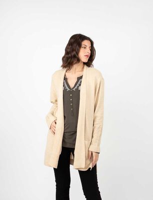 Imagen 1 del producto Cárdigan Mujer Alma Arena, Color-1