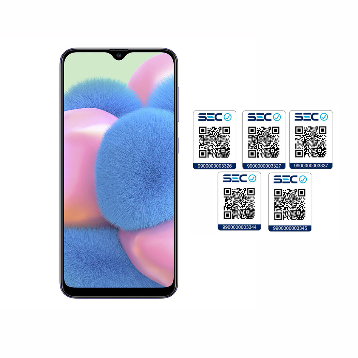 Celular Samsung Galaxy A30s 128GB 6.4" Violeta Liberado