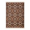 Bajada de Cama Idetex Frise Light Velut 50 x 100 cm Caf&eacute;