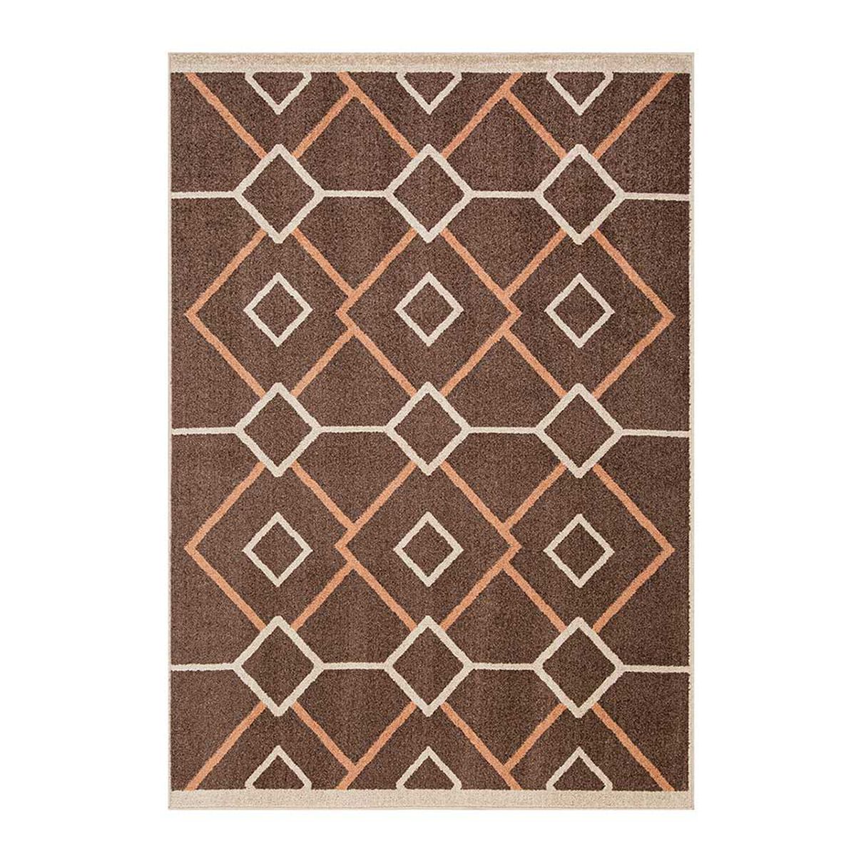 Bajada de Cama Idetex Frise Light Velut 50 x 100 cm Caf&eacute;