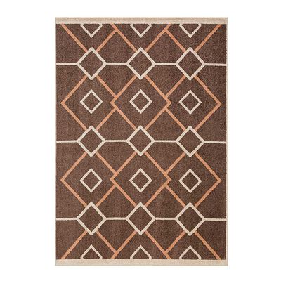 Bajada de Cama Idetex Frise Light Velut 50 x 100 cm Caf&eacute;