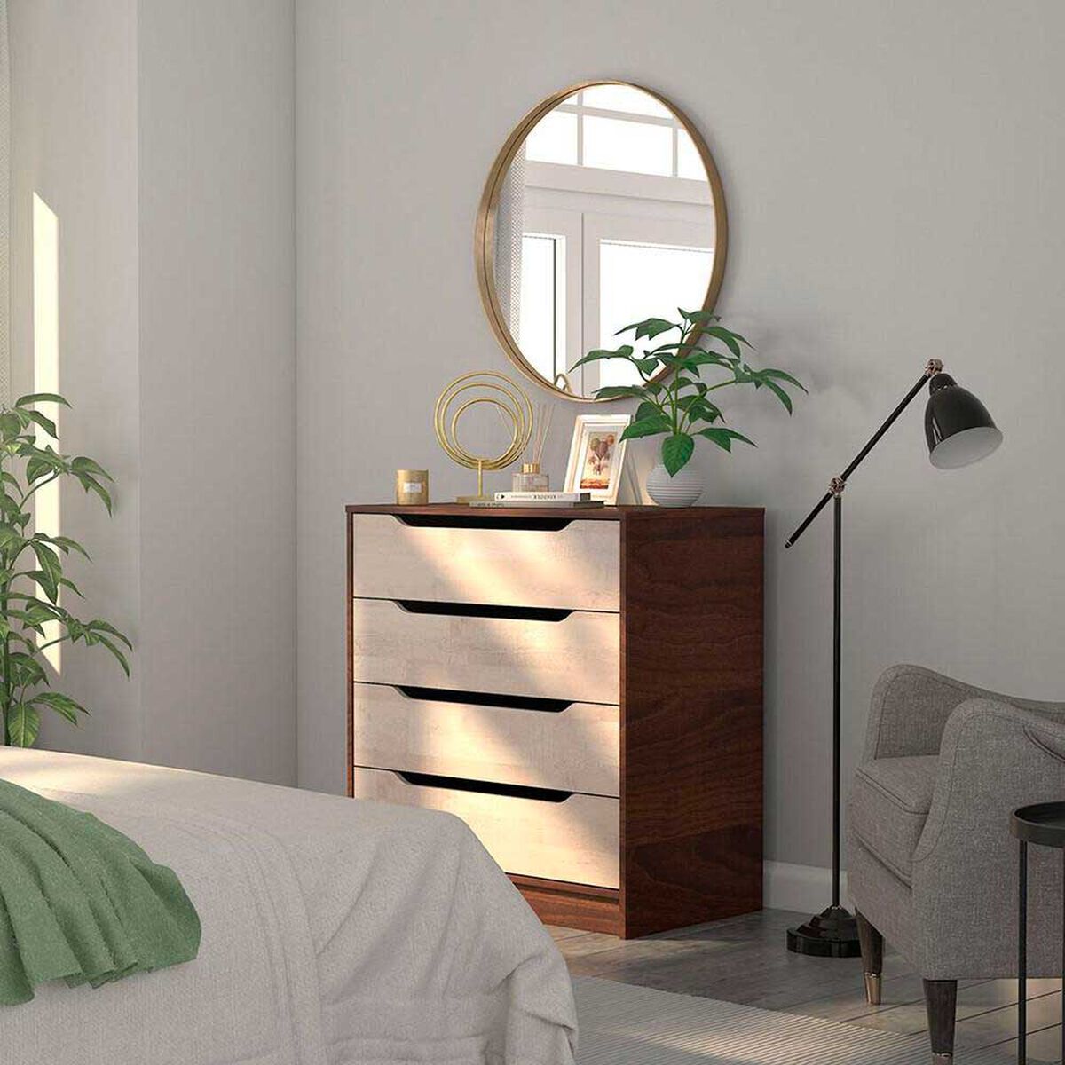 C&oacute;moda Legno 4 Cajones