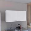 Mueble de Cocina Superior TuHome Napoles 2 Puertas Blanco