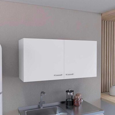 Mueble de Cocina Superior TuHome Napoles 2 Puertas Blanco