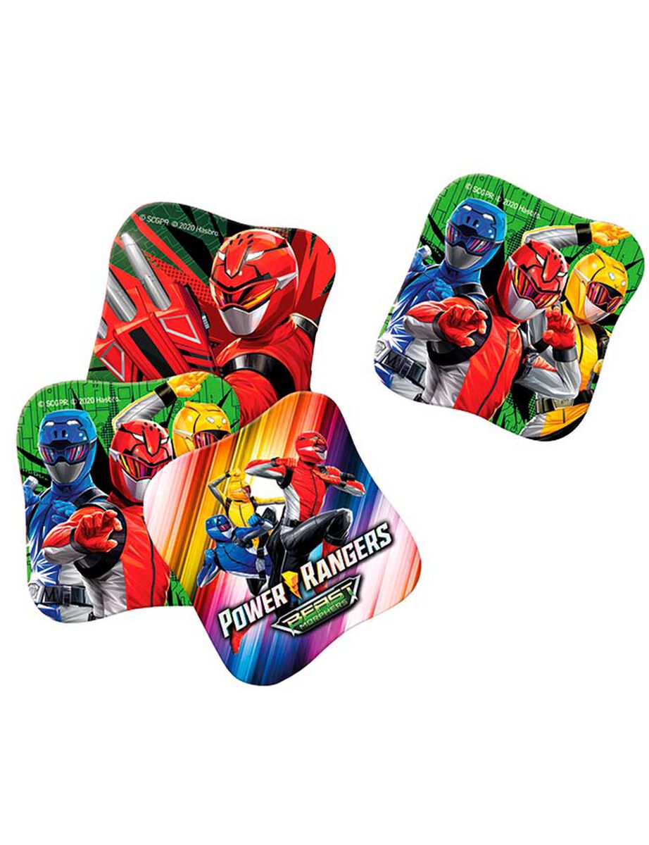 Juego de Mesa Memorice 52 Piezas Power Rangers