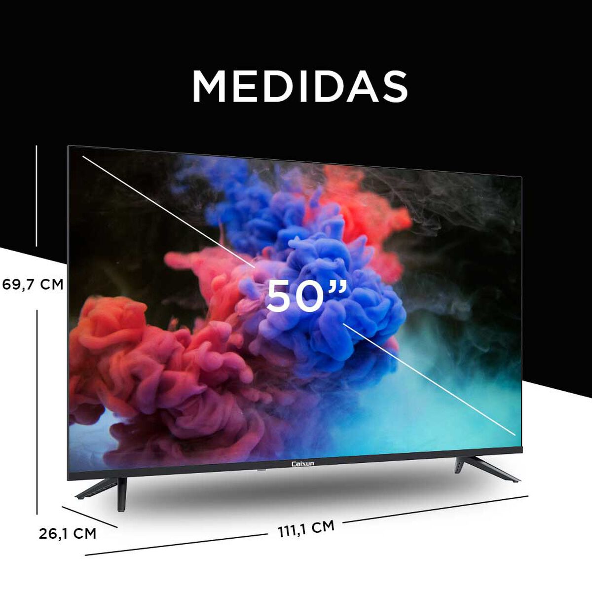 LED 50" Caixun C50V1UG Smart TV 4K UHD