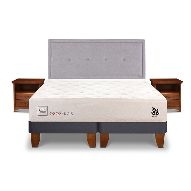 Cama Europea CIC Base Dividida King Cocopedic