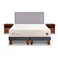 Cama Europea CIC Base Dividida King Cocopedic