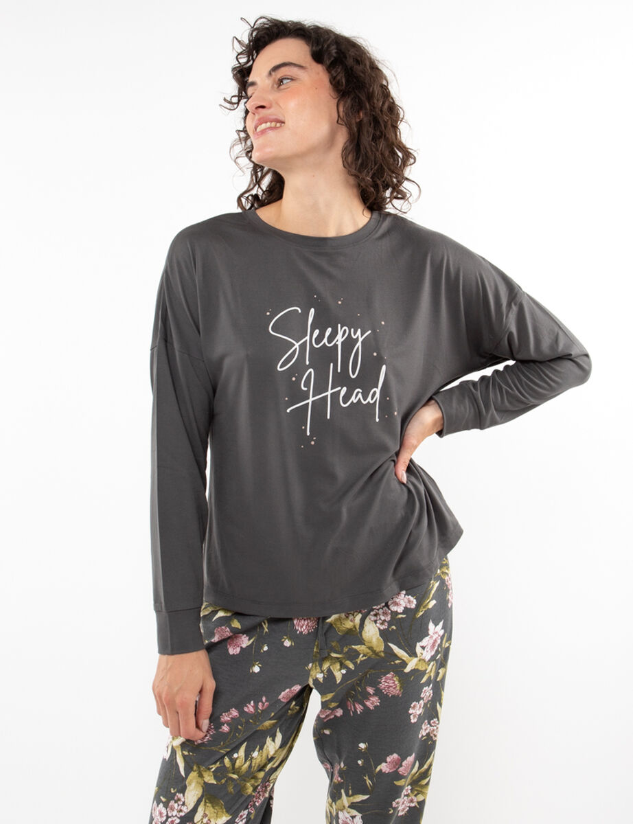 Polera de Pijama Mujer Portman Club