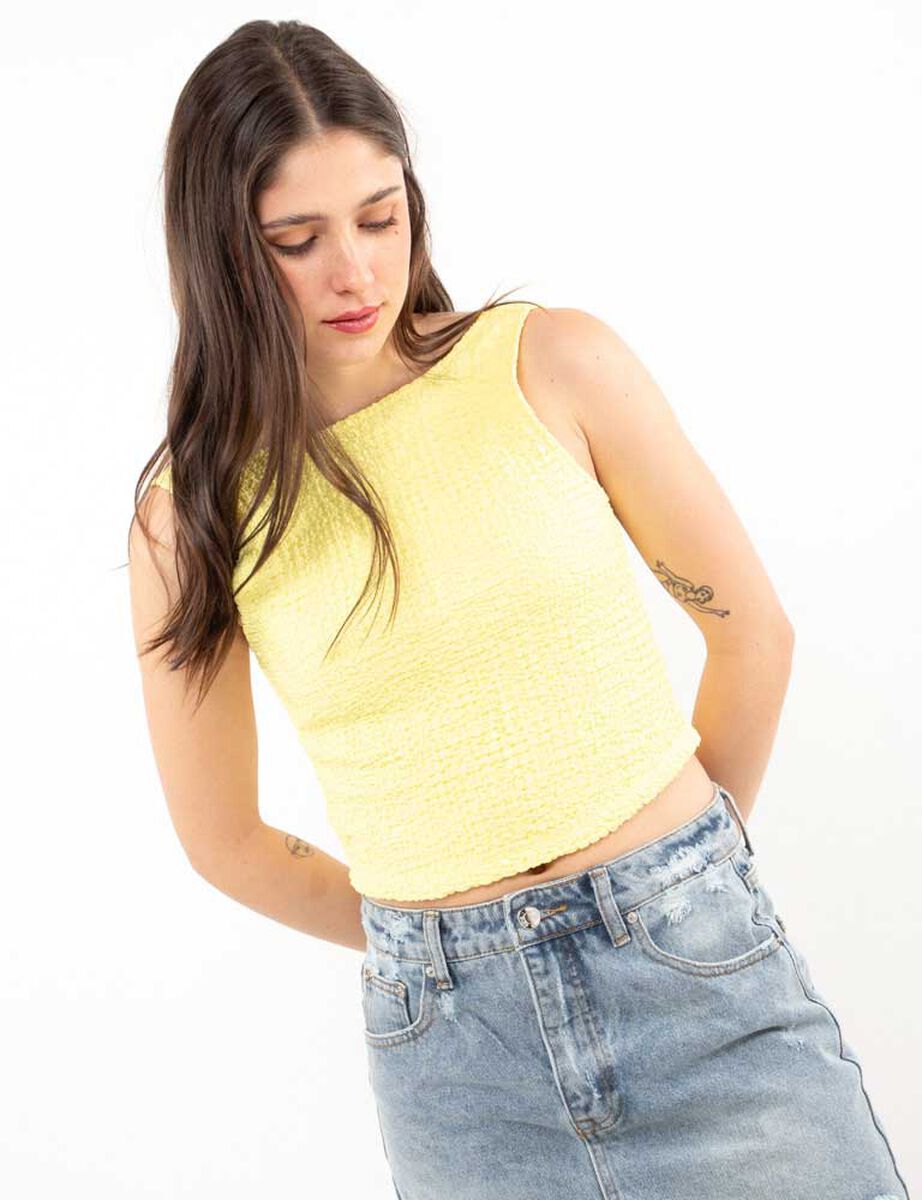 Polera Sin Mangas Mujer Icono