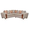 Sofá Seccional Ruzam Mobel Creta 5 Cuerpos Lino Beige