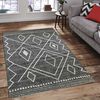 Alfombra Idetex Sisal Atenea Gris 160 x 230 cm