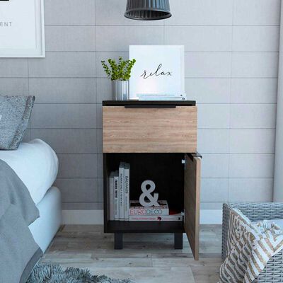 Imagen 2 del producto Velador TuHome Kaia 1 Cajón Wengue/Miel