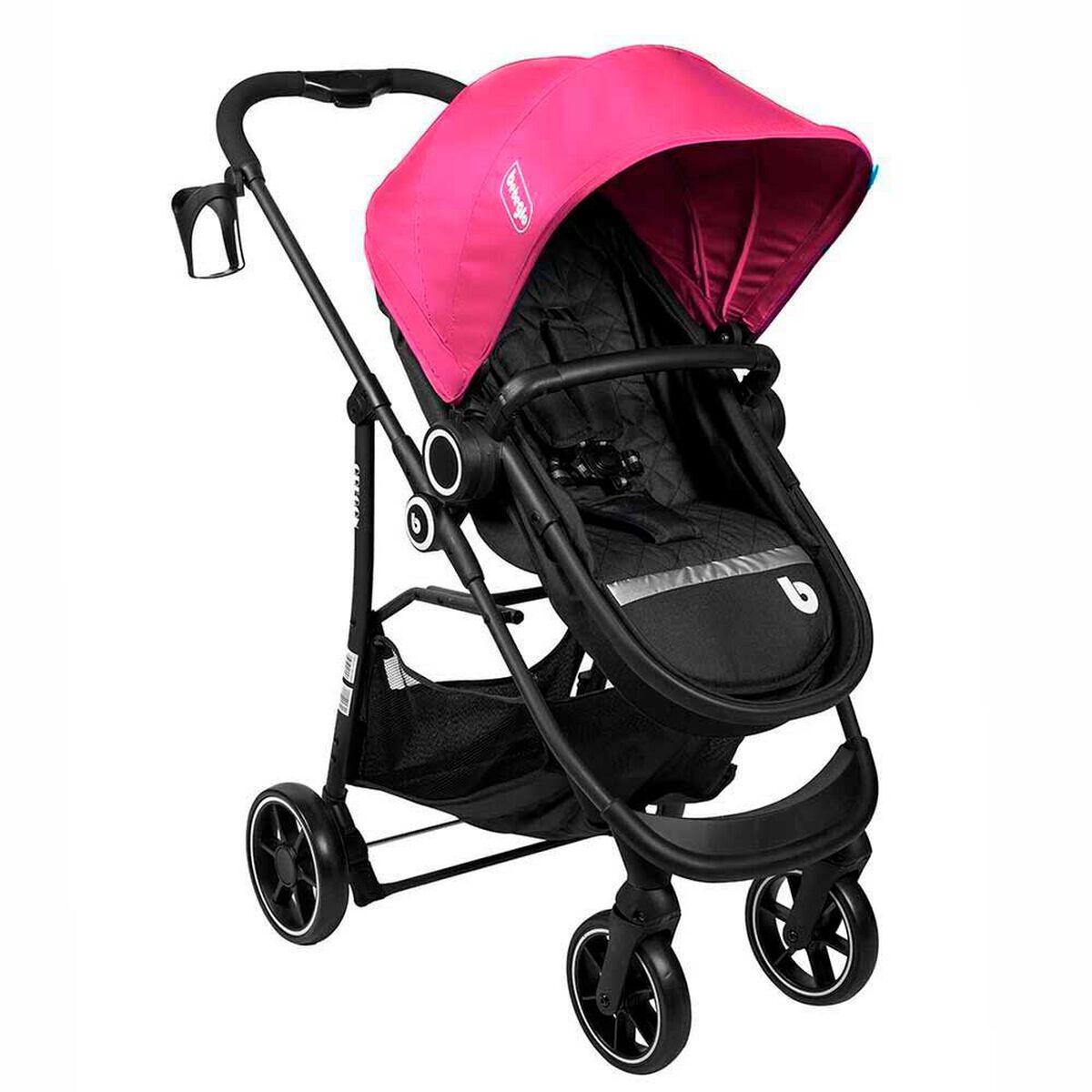 Coche Travel System Isofix Oregon Fucsia Bebeglo