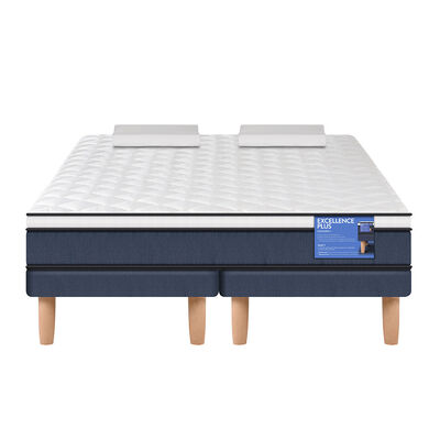 Cama Europea CIC Base Dividida 2 Plazas Excellence Plus + Almohada V