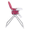 Silla de Comer Plegable Vectra Rosada Bebesit