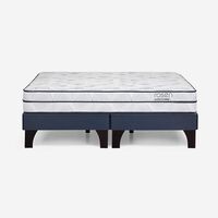Cama Europea Rosen Base Dividida King Autonomy Sky
